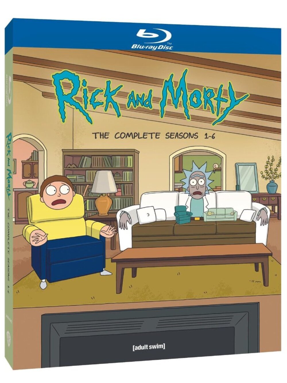Rick and Morty Blu-ray Set The Complete Seasons 1-6 Warner Bros Animated Comedy